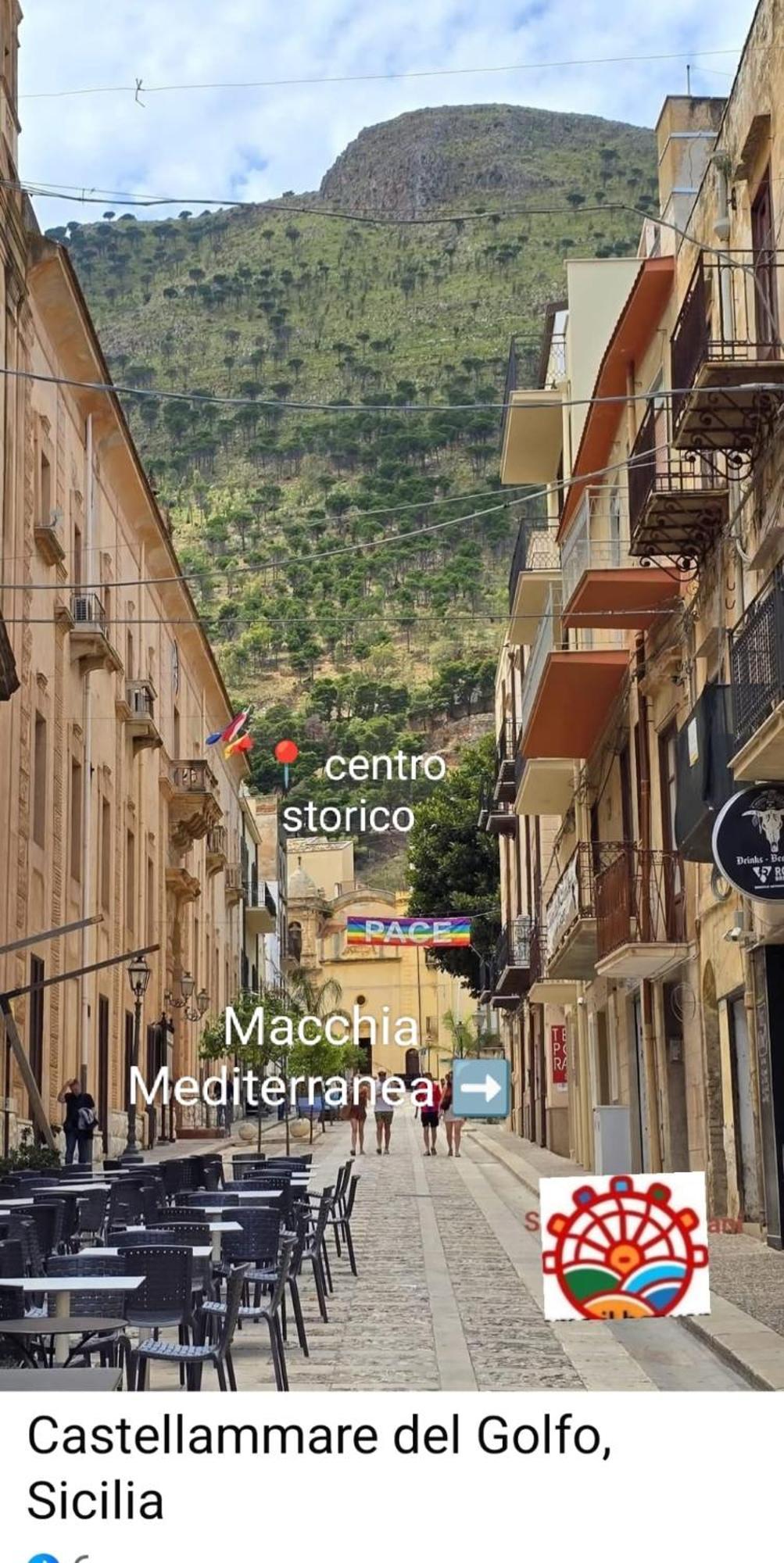 Macchia Mediterranea Castellammare del Golfo Buitenkant foto